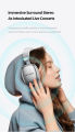 Awei AT7 Headphone 70 hours Play Time Bluetooth 5.4 Wireless Over The Ear Budget Headphones.