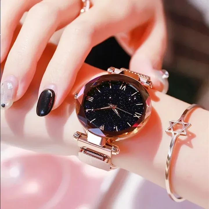 Women%20Fashion%20Starry%20Sky%20Watches%20Magnet%20Buckle%20Mesh%20Belt%20Diamond%20Quartz%20Watch%20Women%20Dress%20Clock%20Wristwatches%20Reloj%20Para%20Mujer%20-%20Image%205