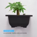 15 PCS 4.7 Inch Flower Pot, Square Plastic Bonsai Training Pot, Flower Succulent Flower Pot Container, for Garden, Interior, Home Decoration.