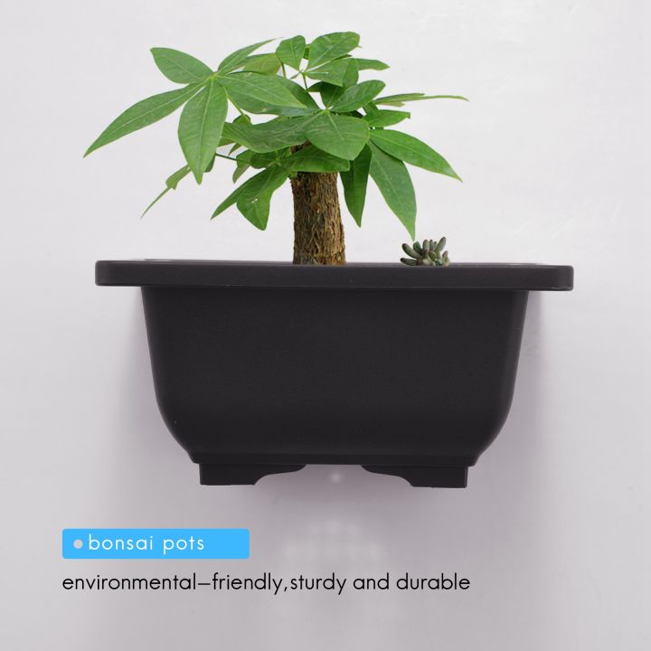 15%20PCS%204.7%20Inch%20Flower%20Pot,%20Square%20Plastic%20Bonsai%20Training%20Pot,%20Flower%20Succulent%20Flower%20Pot%20Container,%20for%20Garden,%20Interior,%20Home%20Decoration%20-%20Image%205