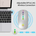 WM-101 Mini Silent RGB Rechargeable 2.4GHz Wireless Mouse.