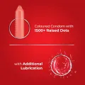 SKORE Not Out Climax Delay With 1500+ Dots Condom For Men | 10pcs Pack | India. 