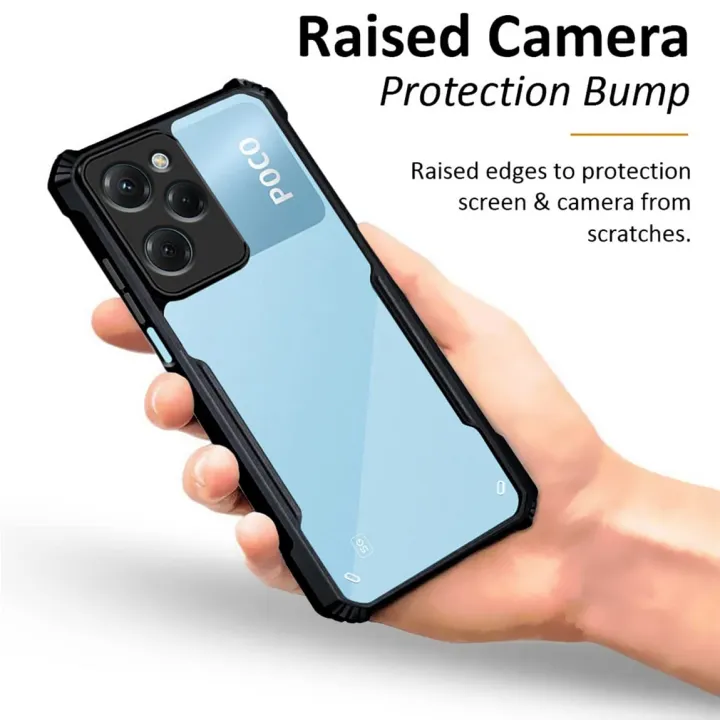 For%20Xiaomi%20Poco%20x5%20pro%205G%20Edge-Reinforced%20Shockproof%20Cushion%20Back%20Clear%20Hybrid%20Transparent%20Hard%20Cover%20Casing%20-%20Image%205