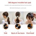 Reusable Hair Fluffy Pads Sponge Hair Base Styling Insert Tool Hair Puff Magic Clip Hair Donut Bun Maker Root Pad Hair Clip Set. 