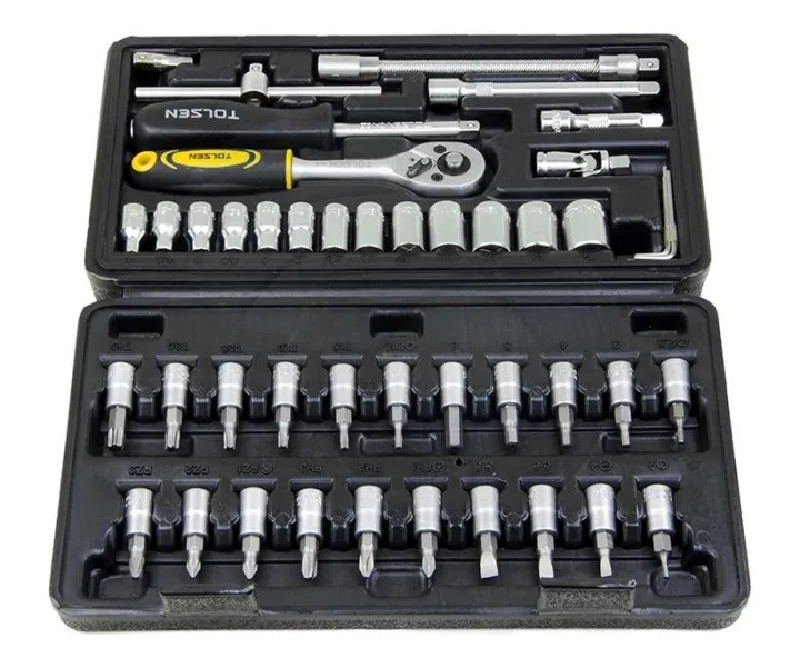 TOLSEN%2046Pcs%20Socket%20Ratchet%20Wrench%20Set%20(1/4"%20Drive)%20Industrial%20Series%20%20Model:%2015138%20-%20Image%209