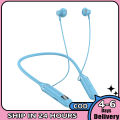 Wireless Bluetooth-compatible Headset LED Digital Display Hanging Neck Stereo Noise Cancelling Sports Earphones Bl-021. 