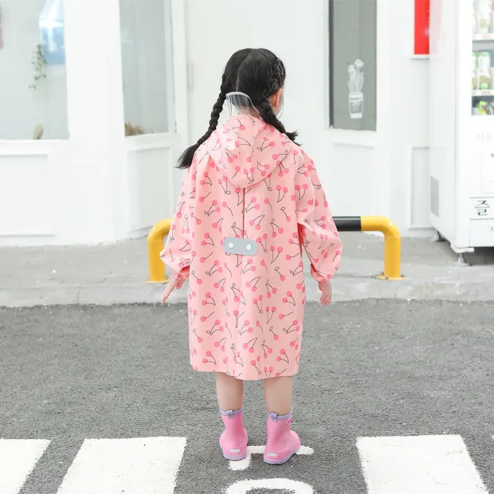 Children's%20raincoat%20with%20backpack%20space,%20Girls%20toddler%20one-piece%20long%20waterproof%20Jacket,%20windproof,%20and%20Snow%20proof%20Rain%20Coats%20-%20Image%204