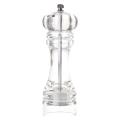 7" Acrylic Pepper Mill, Salt and Pepper Grinder with Ceramic Grinding Mechanism. 