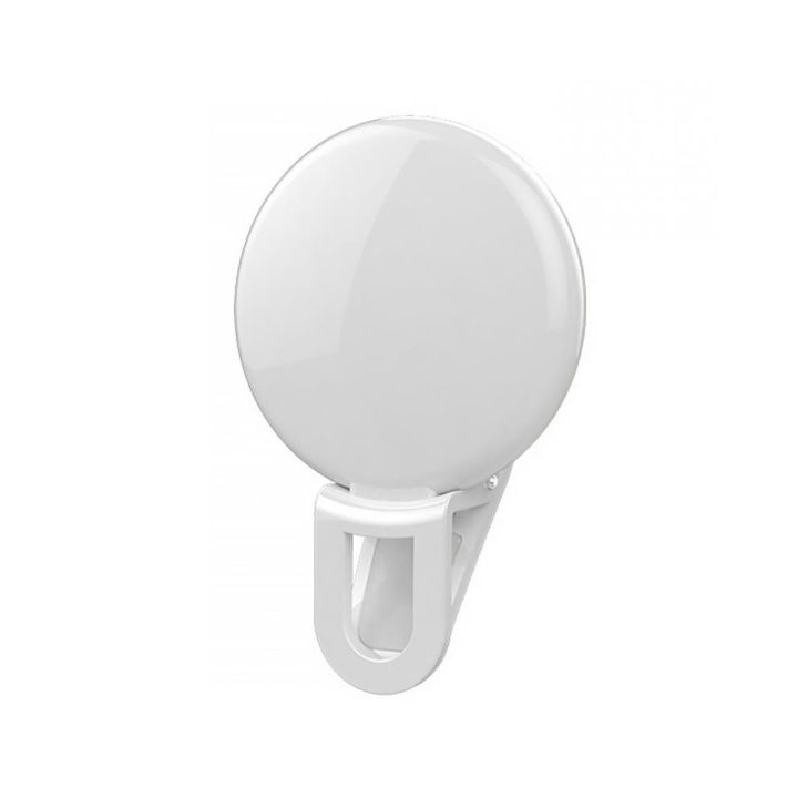 【YIYANGMAOYI111】Portable Flash Led Camera Clip-on Mobile phone lens Selfie ring light Fill Light For CC9 Redmi Note 8 Pro iPhone