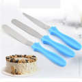 Kitchen Knife 3Pcs set Cake Spatula Palette Knife Cakes Icing Pastry Tools.