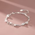 925 sterling silver Beautiful stars Bracelets for women korean fashion designer party Wedding Jewelry Holiday gifts. 