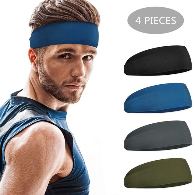 4%20Pcs/pack%20Men%20Headband%20Absorbent%20Cycling%20Sweat%20Sport%20Headband%20Men%20Sweatband%20for%20Men,%20Hair%20Bands%20Head%20Sweat%20Bands%20Sports%2024BD%20-%20Image%202