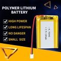 3.7V 1200mAh 783448 Lipo Battery with JST Connector - Reliable Rechargeable Power Solution for Various Devices Secure Connection. 