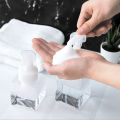 250/350ml foaming bottle liquid soap dispenser bottling shower gel hand pump travel size container. 