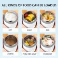 Double-layer Food Thermal Jar Insulated Soup Cup Thermos Container Stainless Steel Lunch Box Thermo Keep Hot For School Children. 