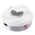 Upgraded Version USB Flytrap Automatic Pest Catcher Fly Killer Electric Fly Trap Device Insect Pest Reject Control Catcher（white）. 