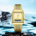 LIEBIG New Fashion Casual Watch For Men Digital Dual Time Week Sports 3bar Waterproof Quartz Wristwatches relogio masculino 1030.
