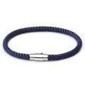 New Fashion Rope Bracelet Men Women Copper Magnetic Clasp Male Bracelets Bangles Jewelry Summer Style Couple Bracelets SL021. 
