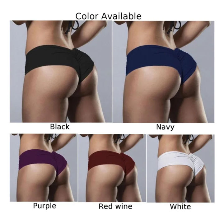 Amamia%20Women%20Solid%20Color%20Ruched%20Minipants%20Micro%20Shorts%20Under%20Dress%20Safety%20Pants%20-%20Image%202