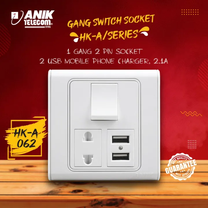 Switch-Socket,%20Anik%20Gang%20Switch,%20Gang%20Switch,%201%20Gang%202%20Pin%20Socket%20With%202%20Port%20Usb%20Mobile%20Phone%20Charger,%202.1Amp%20-%20Remote%20Control%20Switch%20-%20Image%202