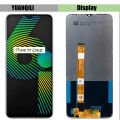 6.5" Original For Oppo Realme 6i LCD Display Touch Screen with Frame Digitizer Assembly For Realme6i RMX2040 Screen Replacement. 