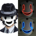 LED Mask Anime High-Rise Invasion Mask Japanese Tenkuu Shinpan Cosplay Costume Accessories Halloween Mask. 