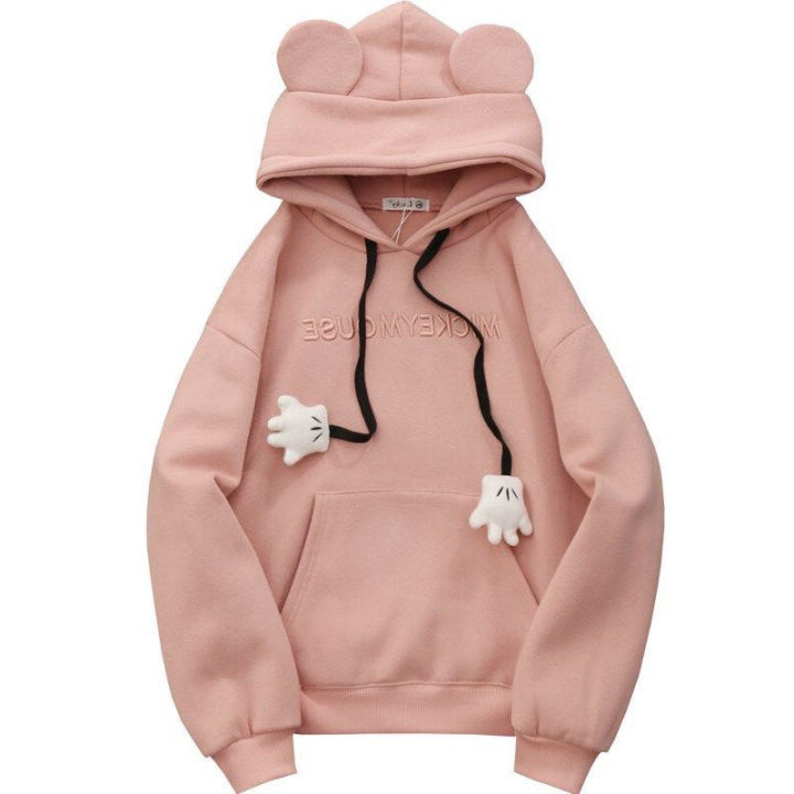 Female%20Sweatshirt%20Kawaii%20Hoodies%20Cartoon%20Hoodie%20Pullover%20Sweatshirt%20Korean%20Casual%20Loose%20Harajuku%20Oversized%20Woman%20clothes%20-%20Image%203