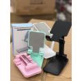 Desk Mobile Phone Holder Stand For Android Adjustable Desktop Tablet Holder Universal Table Cell Phone Stand. 