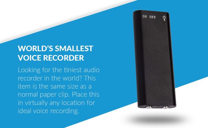 Powerful Digital Voice Recorder 8GB Super Recorder