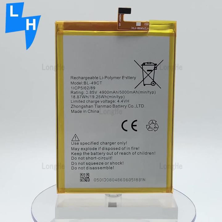 for TECNO WX3 Pro BL-49CT -TECNO WX3 Pro 5000mAh battery Daraz