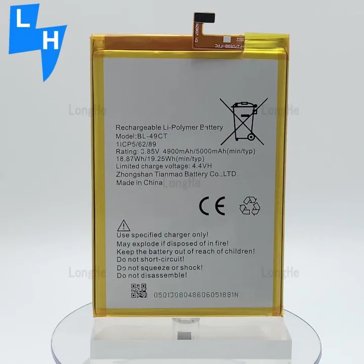 for TECNO WX3 Pro BL-49CT -TECNO WX3 Pro 5000mAh battery Daraz