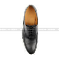 Oxford Shoes For Men Formal Platform Brogue British Style Lace-up Leather Shoes Solid Color 2021 Autumn Leather Business Black Leather Shoes Men's British Pointed Toe Dress Breathable Plus Velvet Men's Shoes.