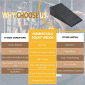 Slant Board for Squats Non-Slip Squat Wedge Block for Plantar Fasciitis Physical Therapy Equipment.