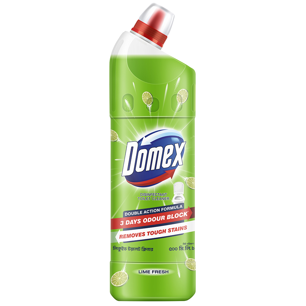 Buy Domex Toilet Cleaning Liquid Lime Fresh 500ml