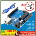 Arduino Uno R3 With USB Cable Arduino Development UNO R3 MEGA328P. 