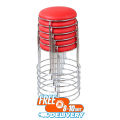 (FP-M-143-Ss)Stainless Steel Round Stool/ SS steel stool/Stool for Office and Home by Chair Land (1PCS).