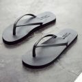Fashion New Summer Non Slip Comfortable EVA Sole Soft Slippers Men's Flip Flops for Beach Daily 2024 Lovers Slipper Shoes Home. 