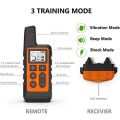 500m Remote Pet Training Collar with Beep Vibration Shock Collar Pet Behavior Training for Small Medium Large hound s blue.