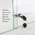 Display Showcase Cabinet Sliding Glass Door Lock With 2 Keys.
