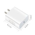 NOTOW 5V 3A 9V 2A AU/US/EU/UK Plug 18W PD USB Type C Wall Charger Travel Power Adapter Quick Fast Charger For iPhone 12 Samsung. 