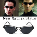2021 Fashion Cool The Matrix Neo Style Polarized Sunglasses Ultralight Rimless Men Driving Brand Design Sun Glasses Ocul.