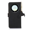 For Honor X9a 4G Leather Magnetic RFID Leather Phone Case.