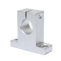 Conventional 16mm SK16 Motor Chrome Linear Rail Shaft Guide Support Bracket / Bearing Step. 