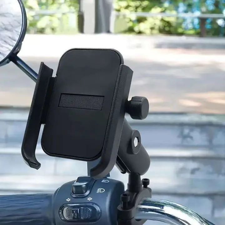 Metal%20Bike%20Mobile%20Holder%20For%20mobile%20phone%20bracket%20motorcycle%20bicycle%20takeaway%20rider%20-Black%20Easy%20to%20Use%20and%20Maintain%20C1%20-%20Image%205