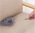 Adjustable Stretch Extend Microfiber Feather Duster Dusting Brush Stainless Steel Integrated Extension Rod Household Clean Tools 1Pcs. 