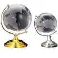 Antique globes earth globe world map stain steel stainless steel base desk decoration globe. 
