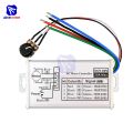 【Mary DAI Store】DC 9-60V 20A 12V 60V PWM DC Motor Stepless Controller Pulse Width Modulator Speed 100KΩ Rotary Potentiometer. 