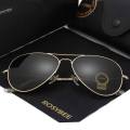 Metal frame Glass lens Non-polarized Lens width: 53 millimeters Lens height: 43 millimeters Retro steampunk design. 