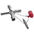 4 In1 Meter Box Key Gas Key Meter Key Multi-Functional Utilities Key. 