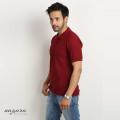 Maroon Cotton Polo T.Shirt for Men.